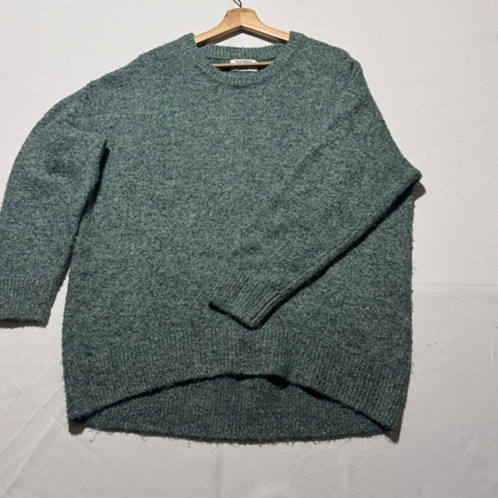 Old Navy Cocoon Tunic Sweater Green Ionian Sea Women’s Large